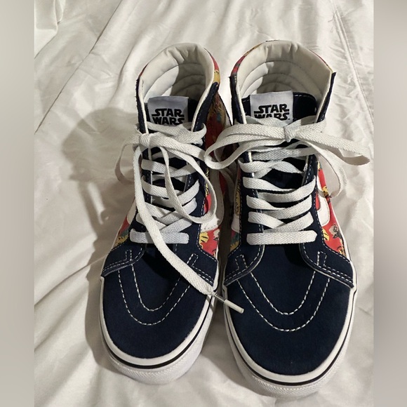 Vans Star Wars sk8-hi Yoda Aloha women’s size 8.5 men’s size 7 high top sneakers - Picture 2 of 9